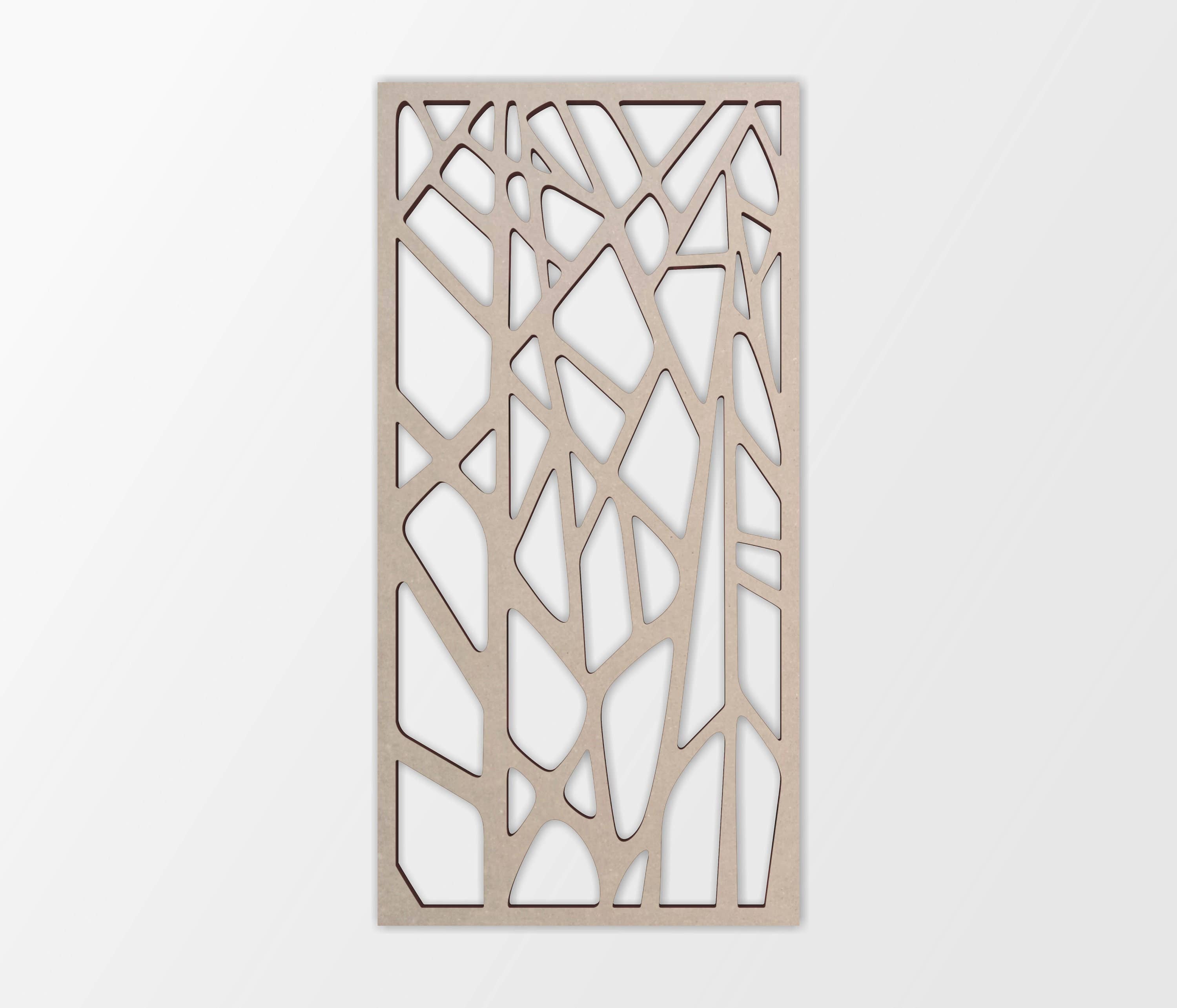 Jess and Jessica - Wholesale Wall Accent - Wood Natural Branches Lattice - Mandala Wall Art For Home8