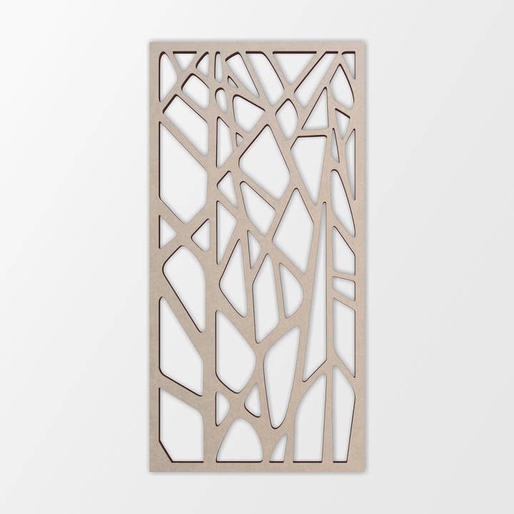 Jess and Jessica - Wholesale Wall Accent - Wood Natural Branches Lattice - Mandala Wall Art For Home8