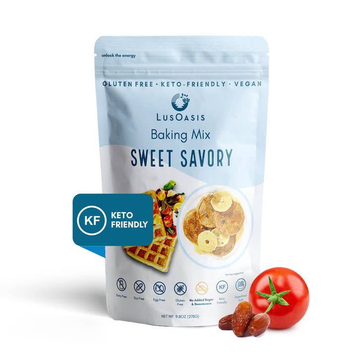 LusOasis - Wholesale Bread Mix - Sweet Savory Vegan, Gluten-Free, Keto Friendly Baking Mix1