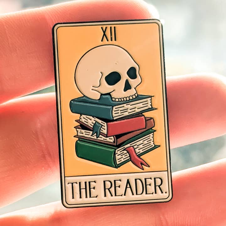 Indigo Maiden - Vente Épinglettes/boutons - Épinglette en émail The Reader0