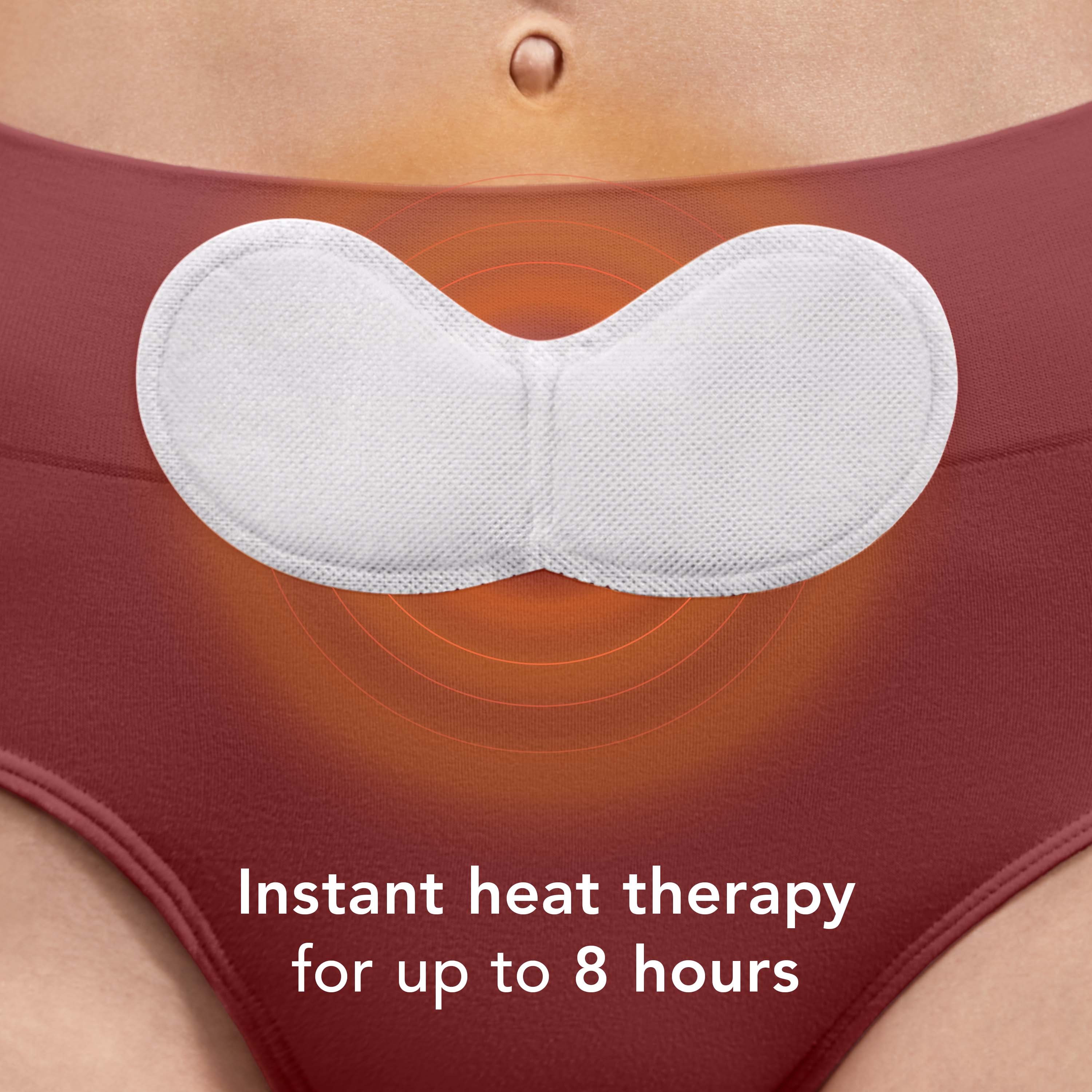 Rael - Wholesale Heating Pad - Rael Heating Patch for Menstrual Cramps with Extra Coverage2