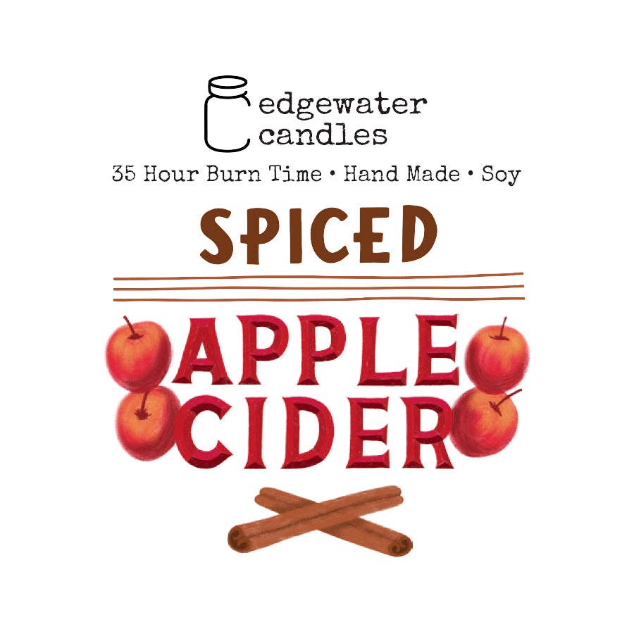 Edgewater Candles - Wholesale Travel Candles - Travel Tin - Spiced Apple Cider2
