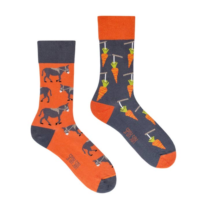 Chaussettes décontractées - Stick And Carrot pour la vente par Spox Sox