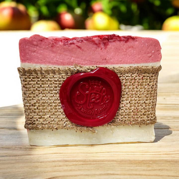Jazzberry Apple- Sabonete de Leite de Cabra por atacado de Steele Family Farm