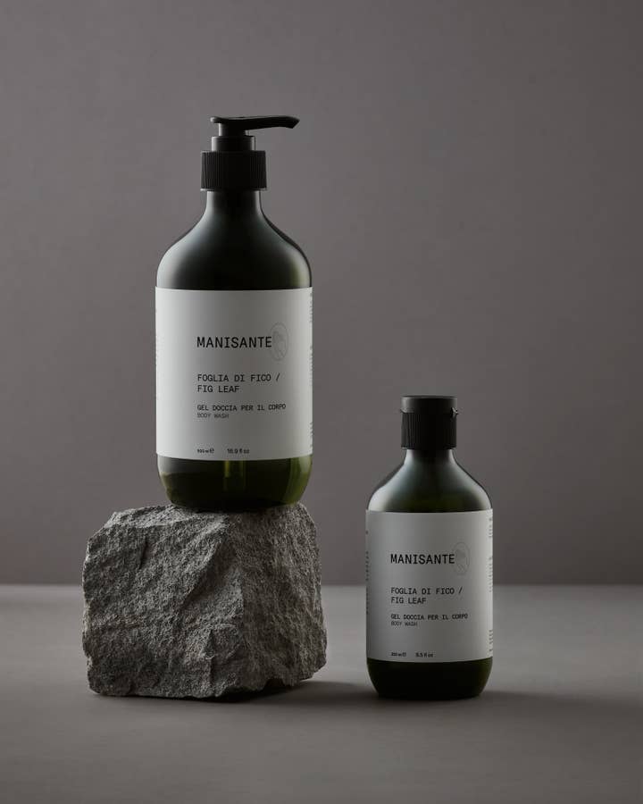 Fig Leaf /Vegan and recyclable body shower gel for wholesale by Manisante