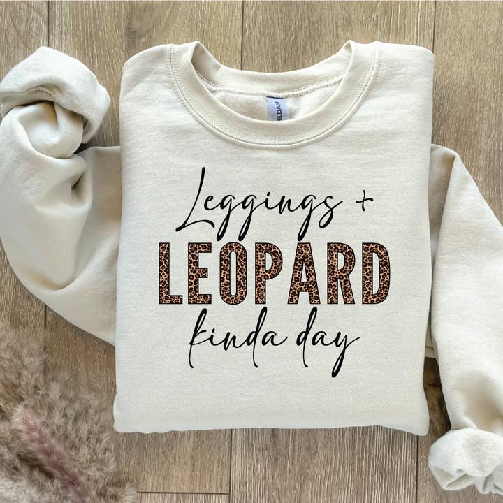 Journée de leggings et de léopard pour la vente par Southern Attitude Designs Inc