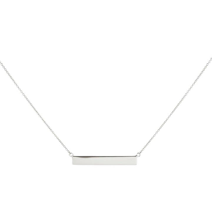 sterling bar necklace for wholesale by Marlyn Schiff