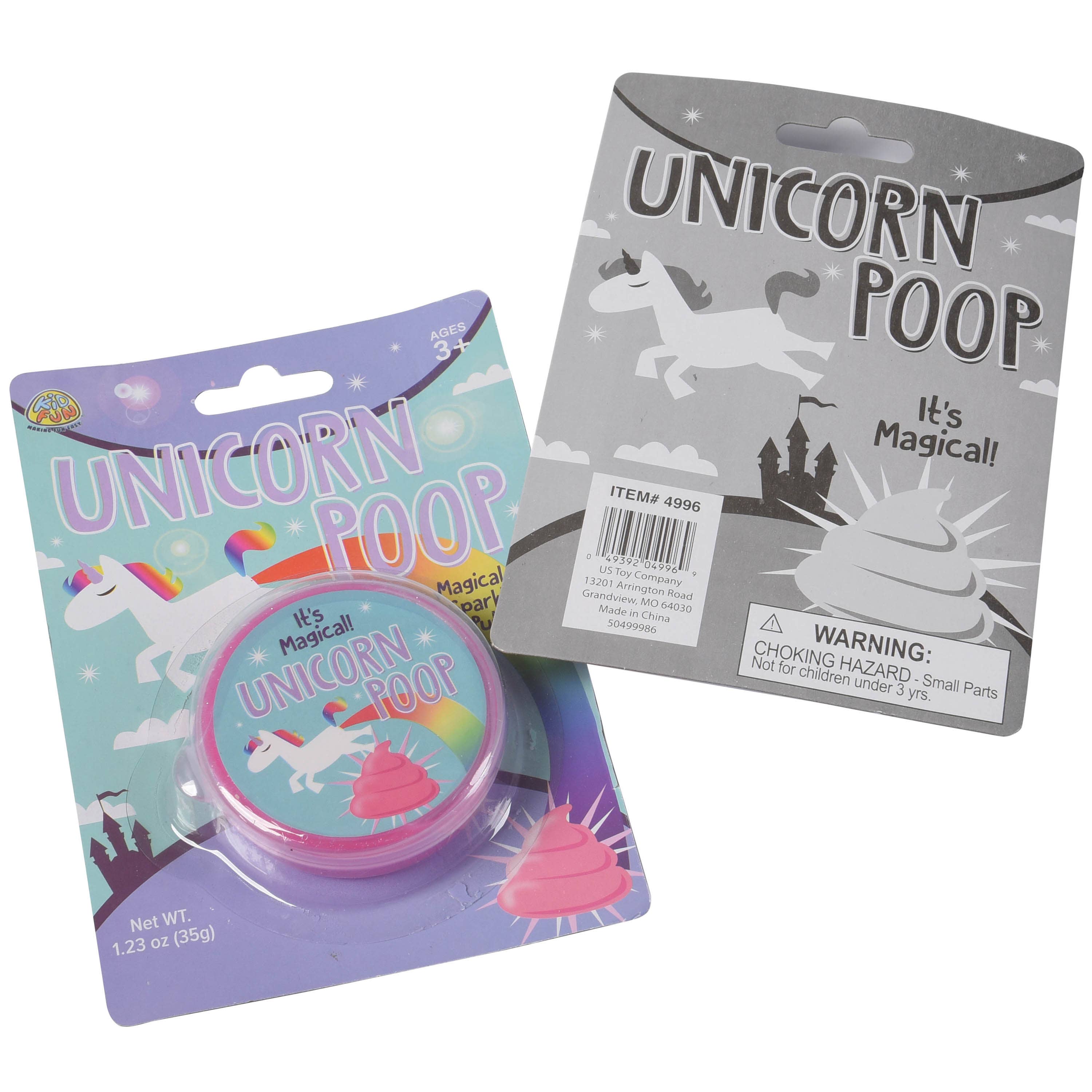 US Toy Company - Wholesale Putty/Slime - Kids - Unicorn Poop 24-unit case pack2