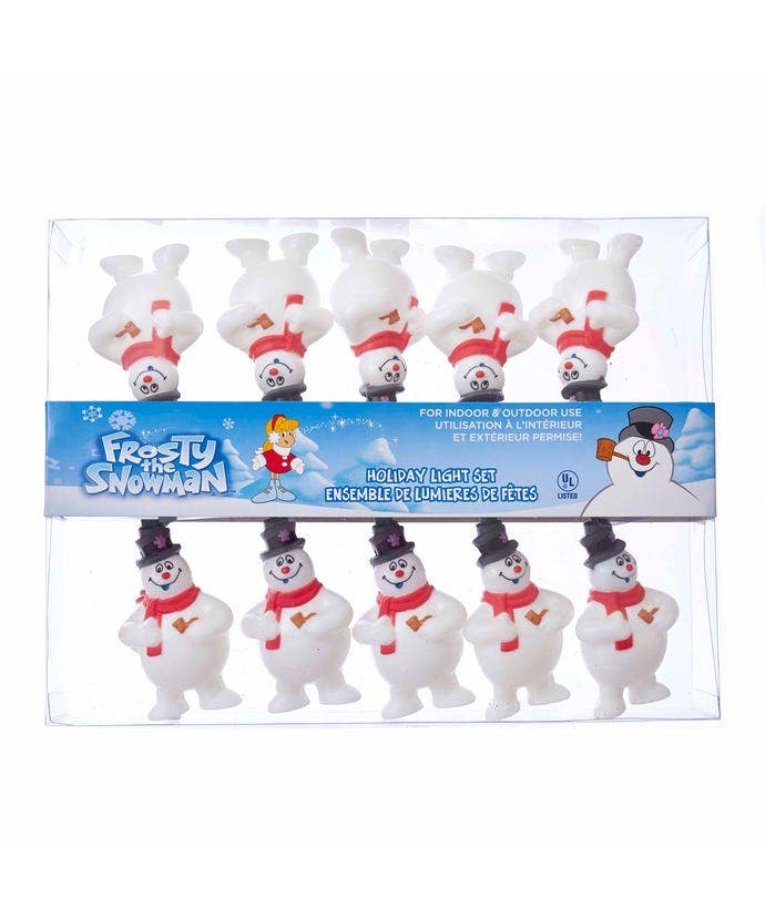 Kurt S. Adler, Inc. - Wholesale String Lights - UL 10/L FROSTY THE SNOWMAN LIGHT SET1