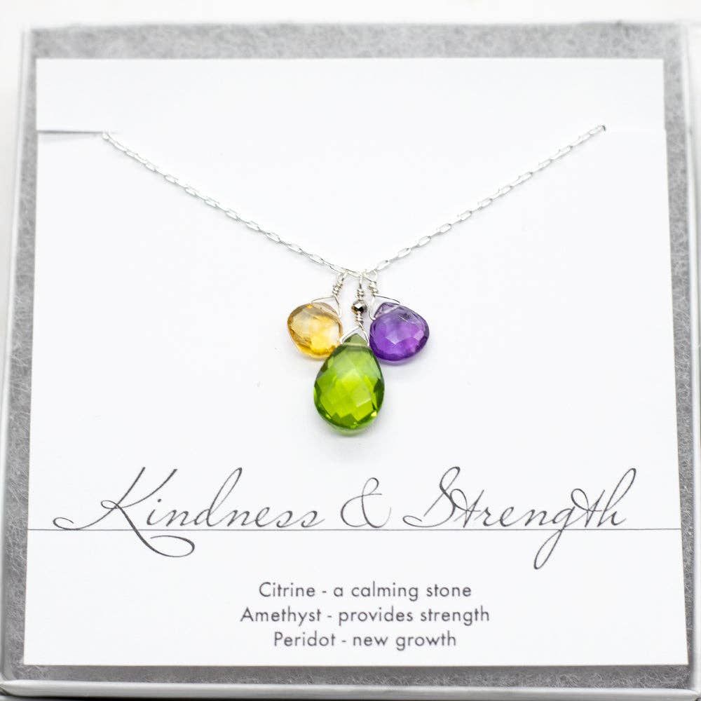 Susan Roberts Jewelry – wholesale Pendant/charm necklace – Kindness & Strength Necklace1
