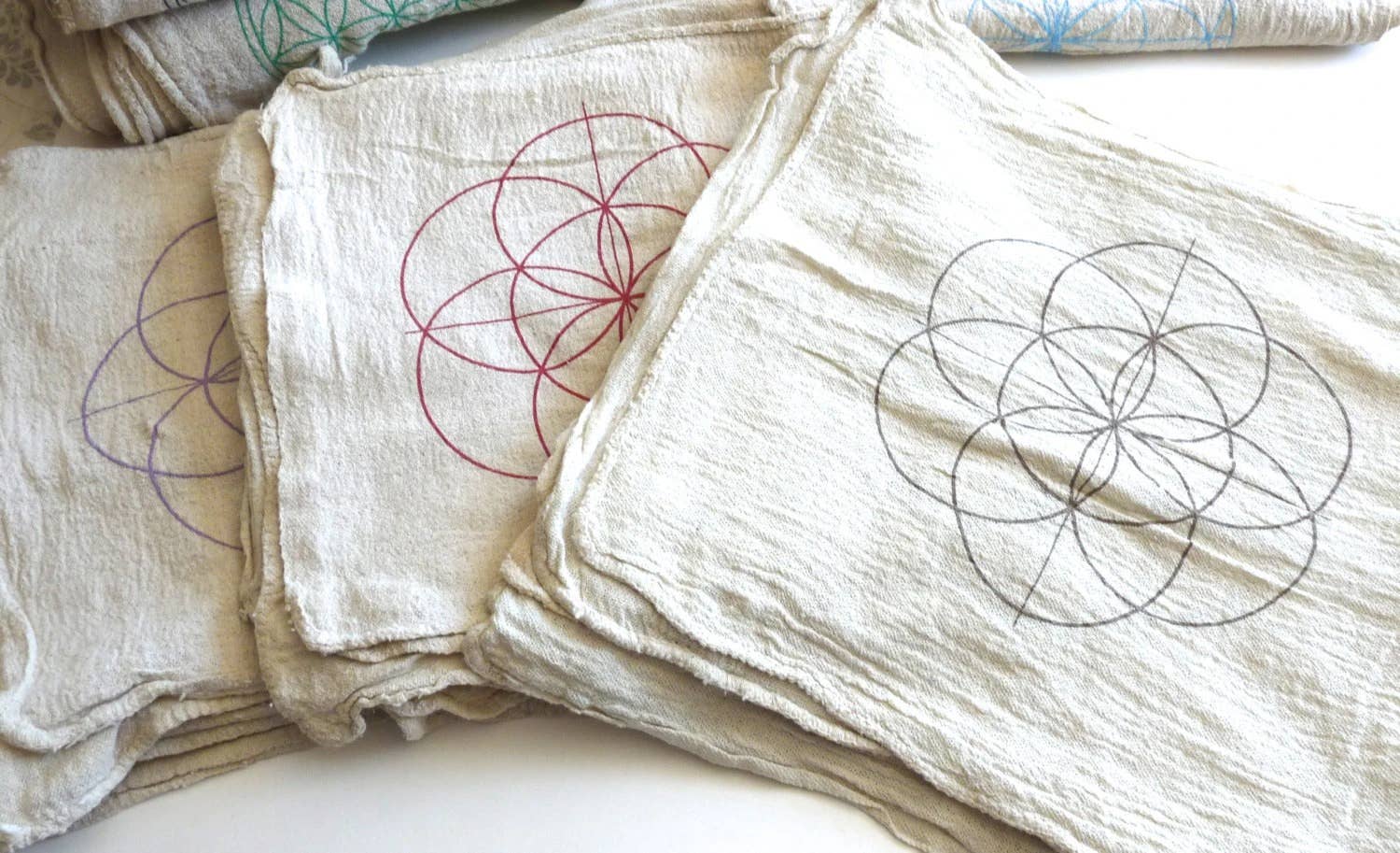 Variety Seed of Life - Crystal Grid Cloth for wholesale on Faire1