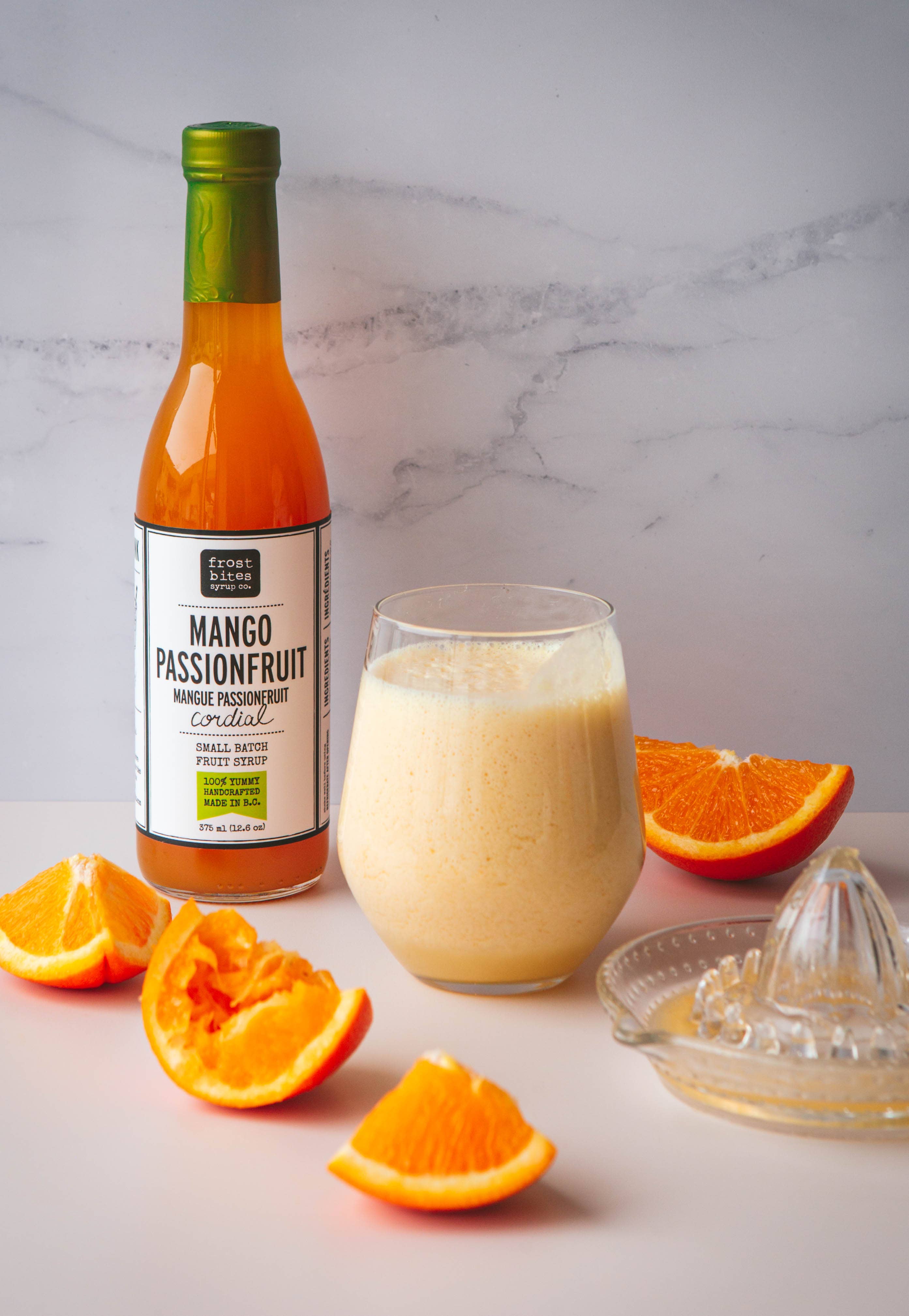 Frostbites Syrup Co - Vente Mélange/sirop pour cocktails - Fruit de la passion de mangue3