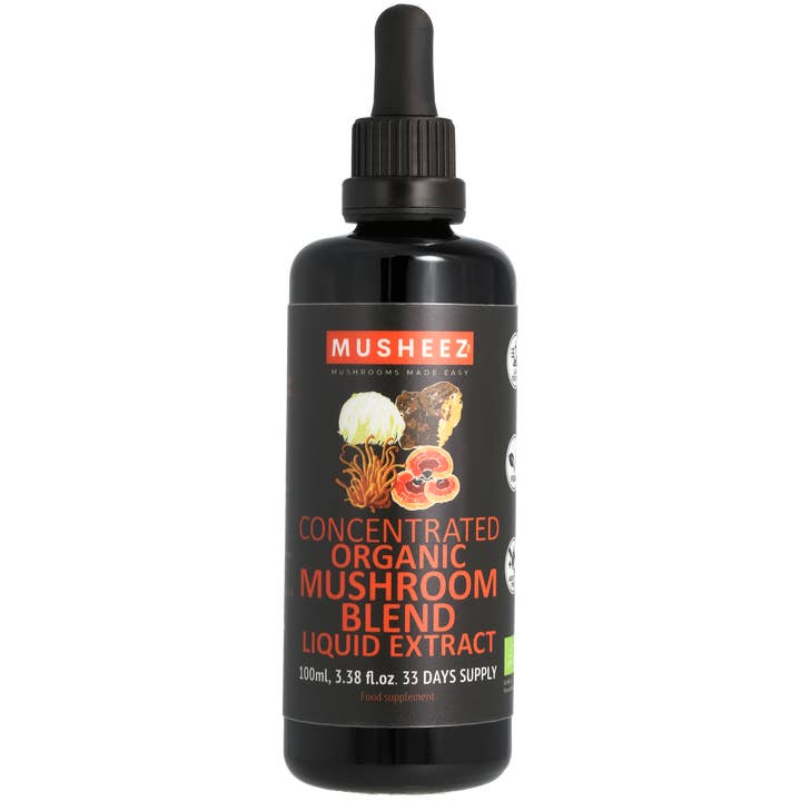 MUSHEEZ - Wholesale Oral Supplement/Vitamin - Organic Mushroom Blend Liquid Extract (100ml)