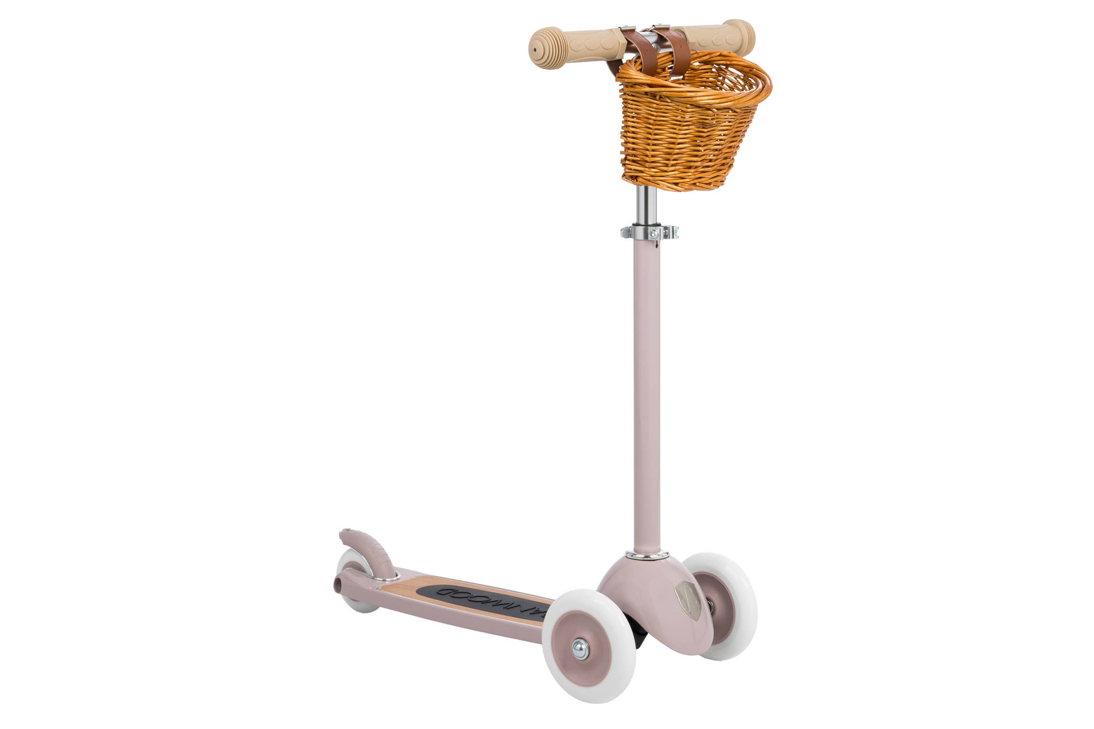 Banwood SL Europe - Vente Vélo et trottinette – enfant - Trottinette vintage à trois roues BANWOOD - Rose poussiéreux0