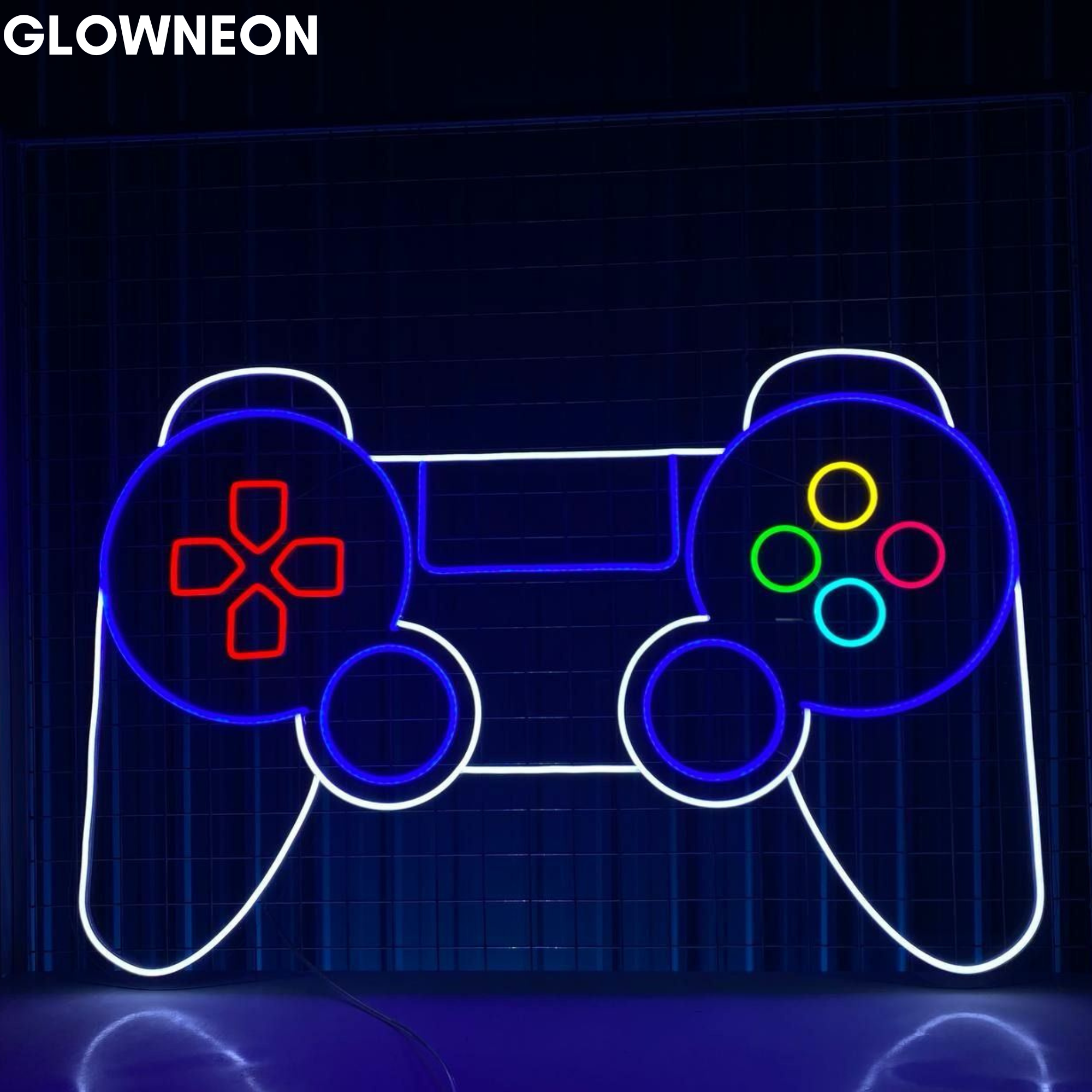 Glow Neon - Wholesale Neon Sign - Gamepad Wall Art Led Light, Game Room Neon Sign, Bedroom Art2