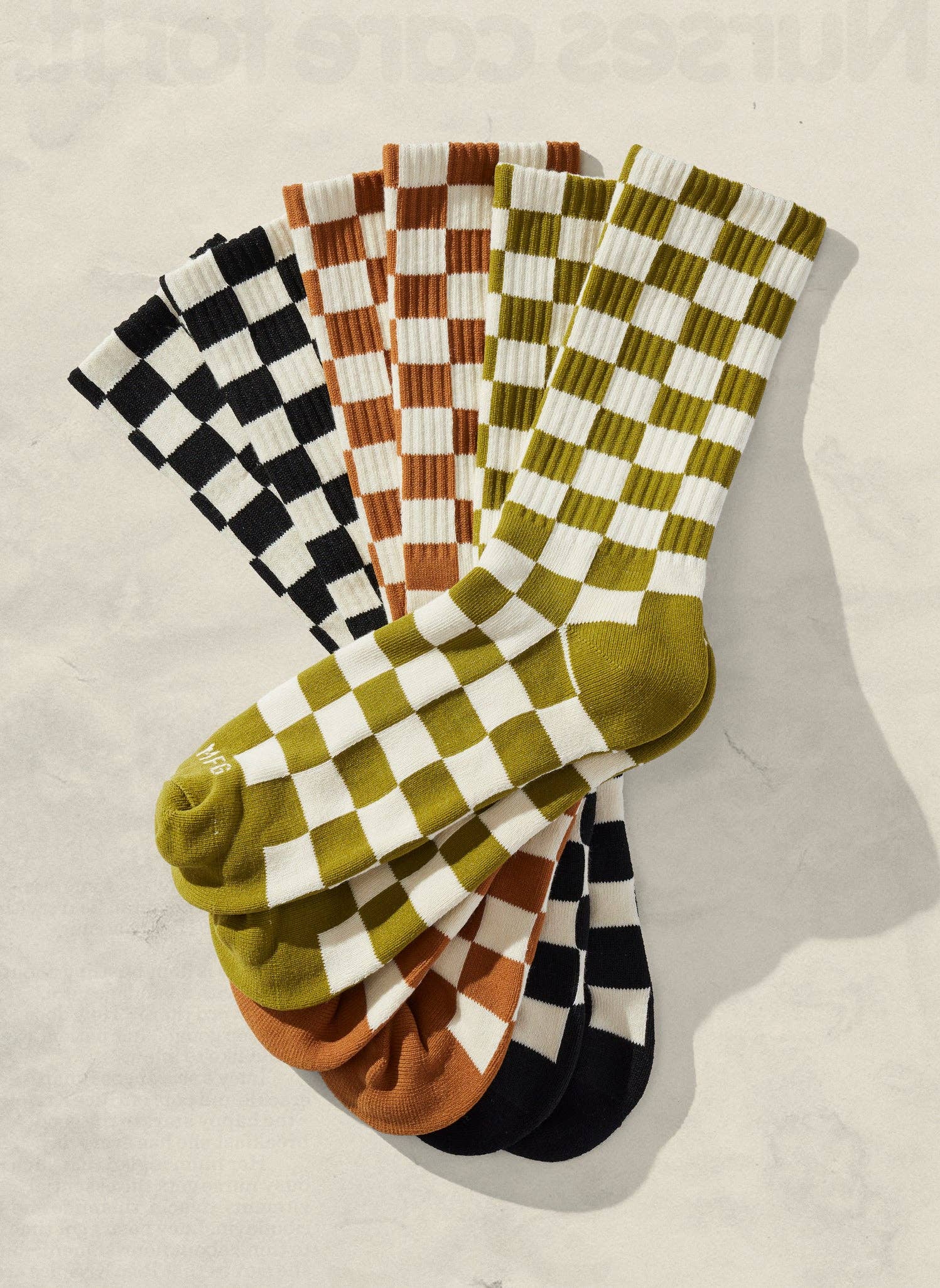 Weld Mfg. - Wholesale Socks - Women's - Checkerboard Crew Socks6