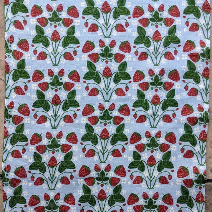 Jen Fox Studio – Engroshandel Viskestykke – Strawberry Vine viskestykke