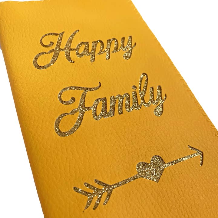 Crapaud Chou - Wholesale Book Cover - Happy Family Handmade Family Booklet Cover10