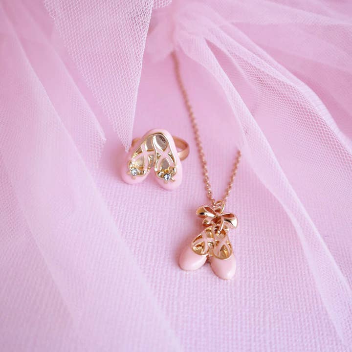 Lauren Hinkley Australia – wholesale Kids necklace – Kids – Ballet Slippers Necklace