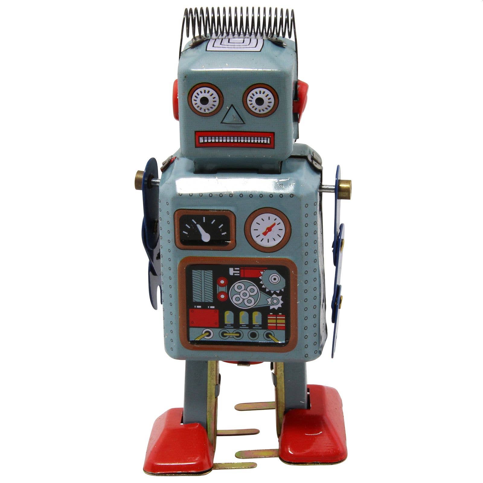 Tribal Trade GmbH - Wholesale Wind-Up Toy - Kids - Robot Rob Robot sheet metal robot1