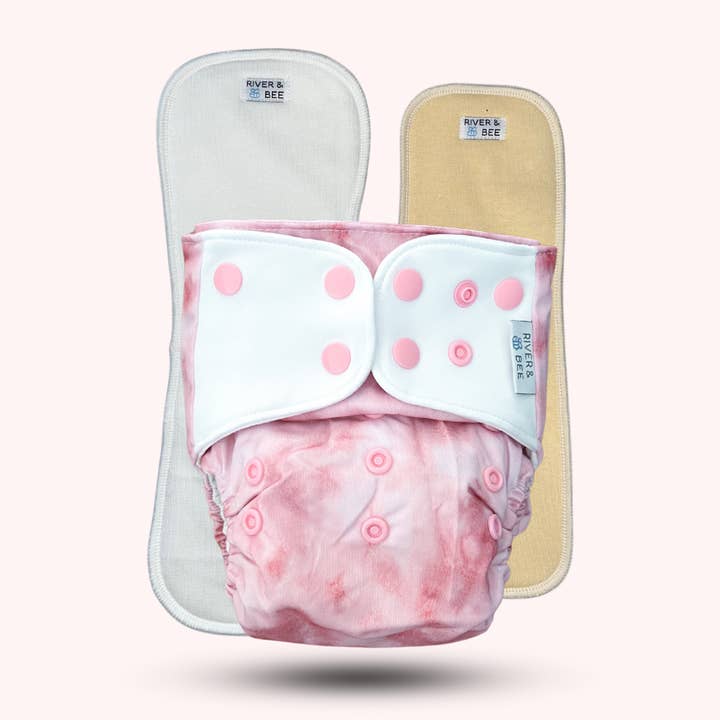 River & Bee - Wholesale Diaper (Cloth) - Baby - 2.0 Modern Cloth Nappy | CANDYFLOSS1