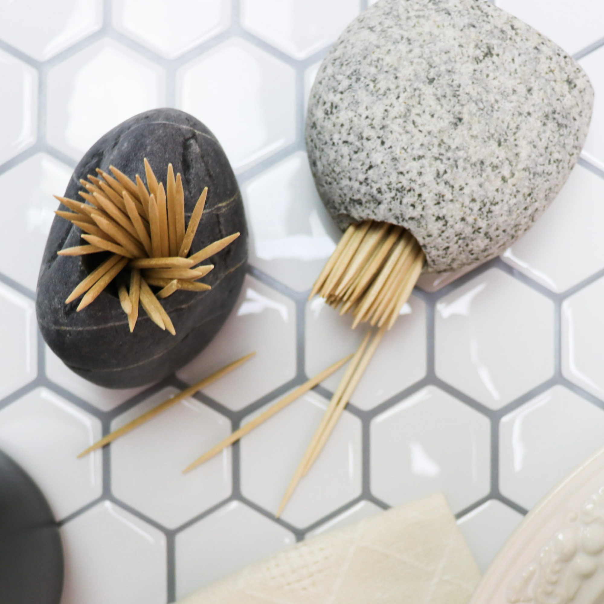 Funky Rock Designs - Wholesale Match Holder - Handcrafted Stone Match Striker & Toothpick Holder6