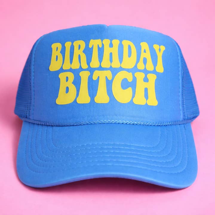 CAPPELLINO DA CAMIONISTA BIRTHDAY BITCH per la vendita all'ingrosso da parte di Funny Mother Truckers