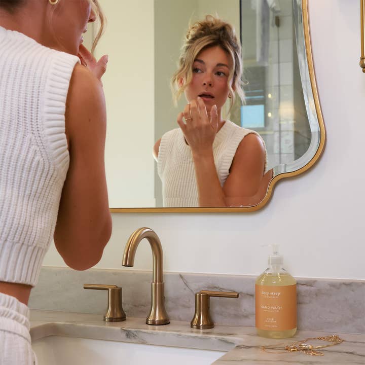 Deep Steep Clean Beauty - Wholesale Hand Soap/Wash - Argan Oil Liquid Hand Wash - Honey Blossom 17.6oz3