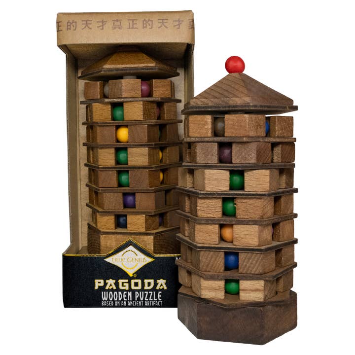 Project Genius - Wholesale Puzzle - Adult - True Genius Chinese Pagoda Puzzle