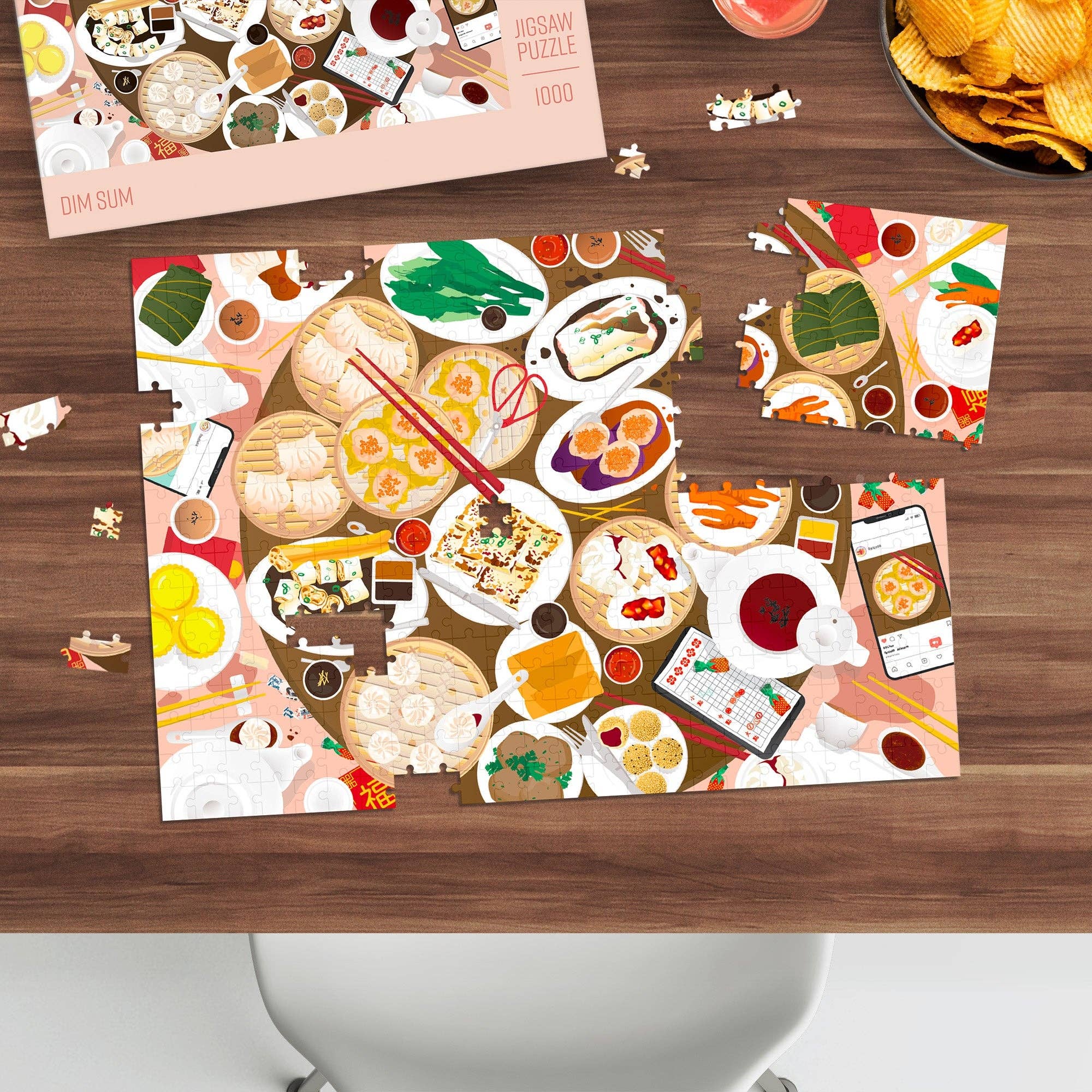 I'll Know It When I See It - Wholesale Puzzle - Adult - Dim sum 1000 piece jigsaw puzzle1