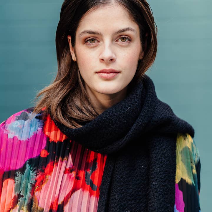 Crafts by Solid - Wholesale Scarf - Women's - Tracey Scarf Essential FW22- 100% alpaca10