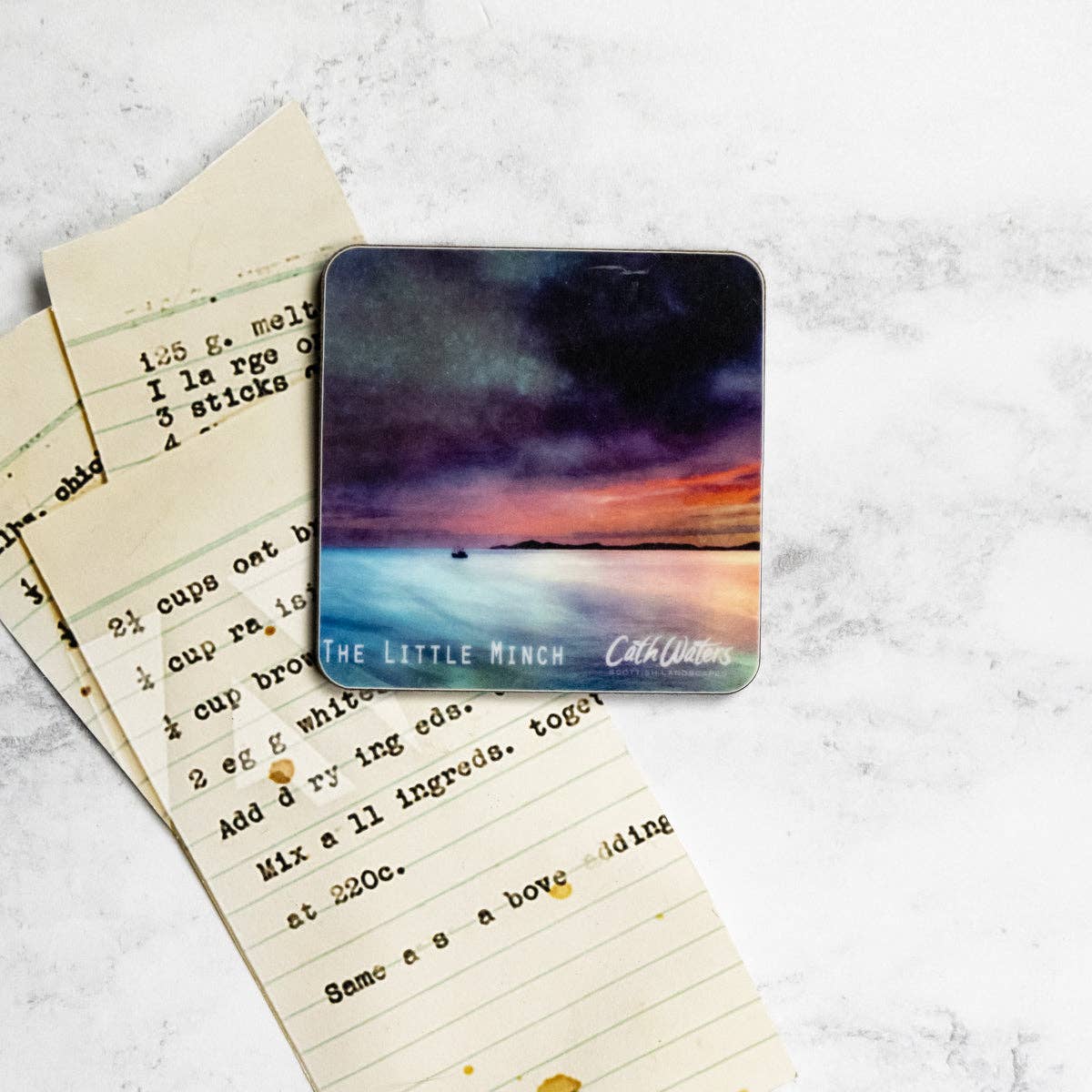 Cath Waters Scottish Landscapes – wholesale Magnet – Fishing the Little Minch Fridge Magnet1