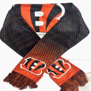 Cincinnati Bengals Acrylic Scarf ( for wholesale by Turnovers Inc