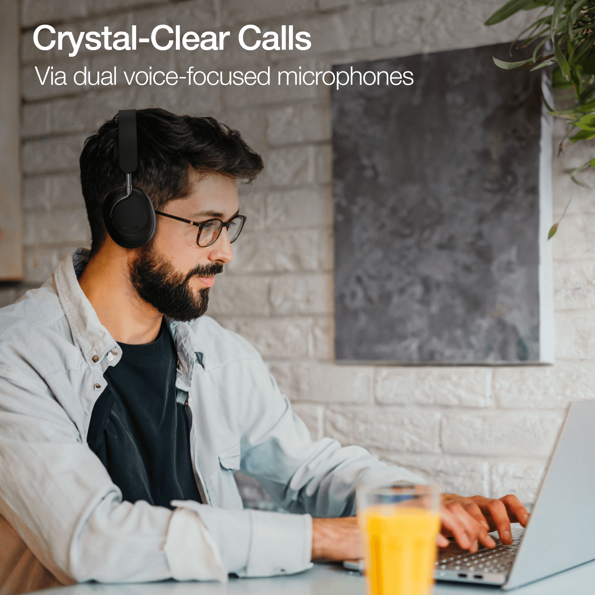 JupiterGear Home - Venta al por mayor Auriculares - Auriculares inalámbricos con cancelación activa de ruido Naztech Aura 360 ANC9