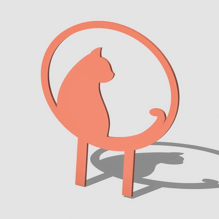 Hoya Hoop Plant Trellis with Cats Tail for wholesale by Rosebud Homegoods