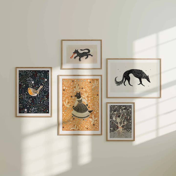 Katia Hinic Studio - Wholesale Art Print - 'Best Friend' Art Print3