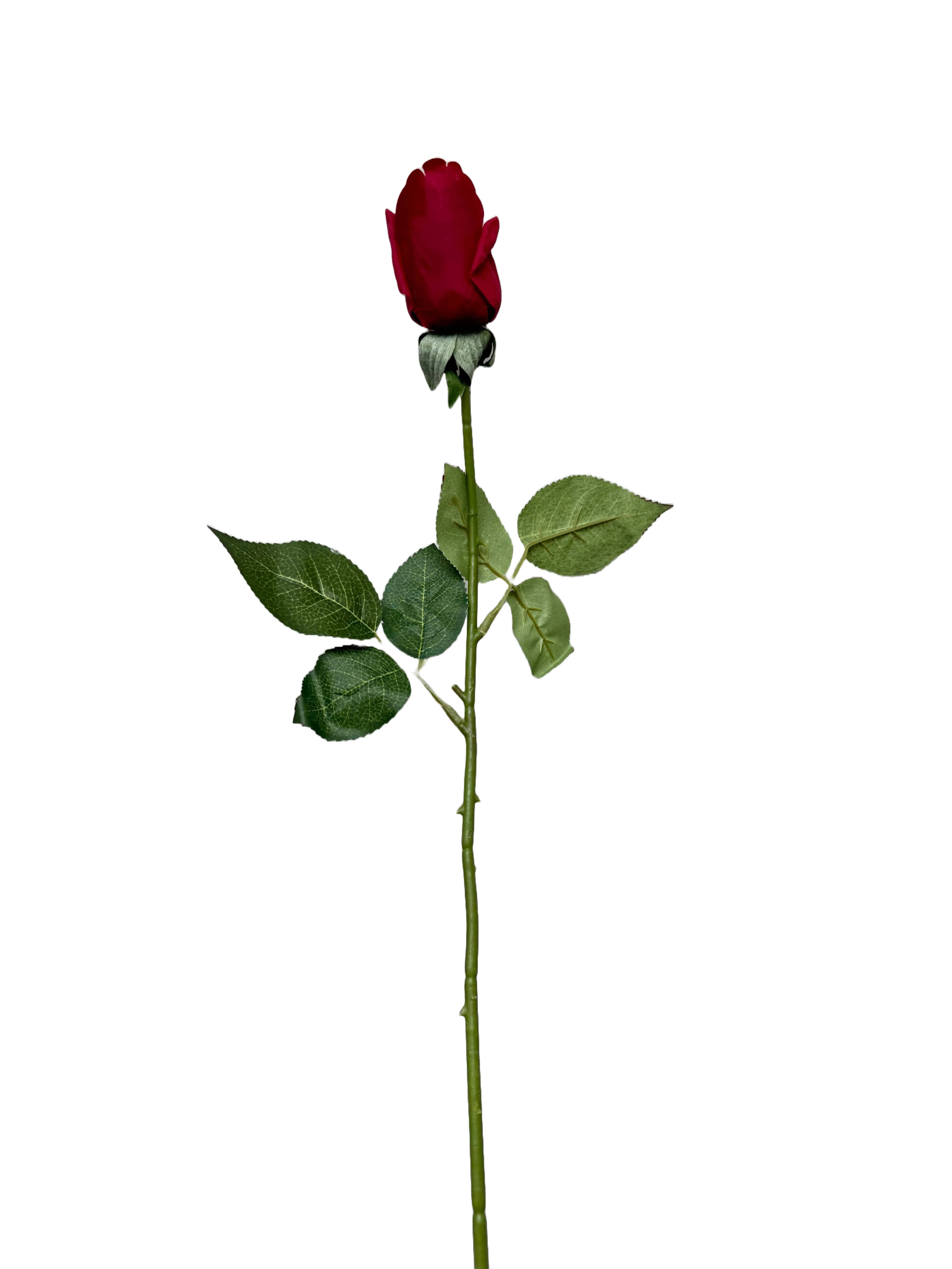 Angel Isabella - Vente Fleurs artificielles - Tige de rose artificielle ultra réaliste de 43 cm avec revêtement humidifié0