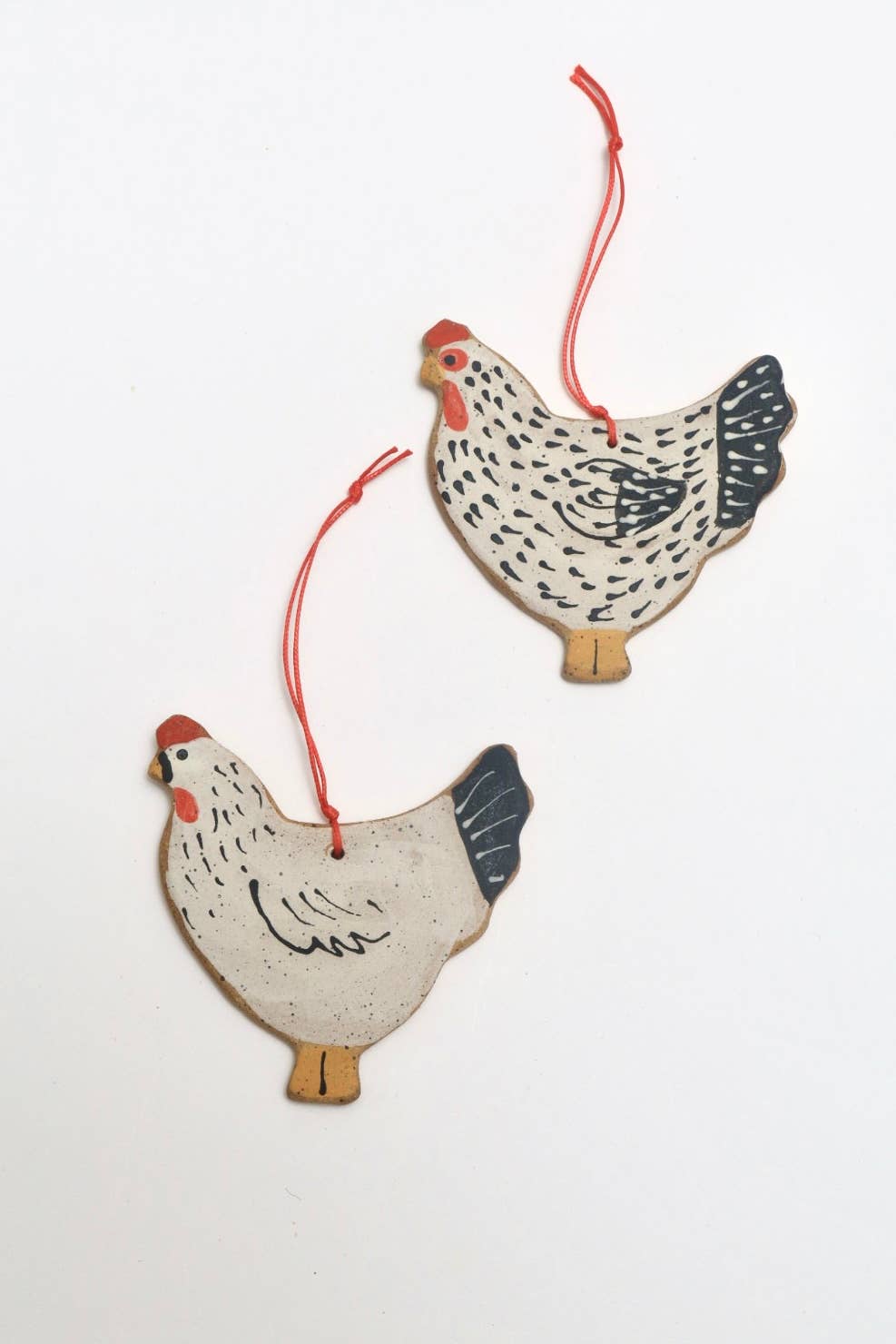Melville Ceramics - Wholesale Ornament - Chicken Ornament 8