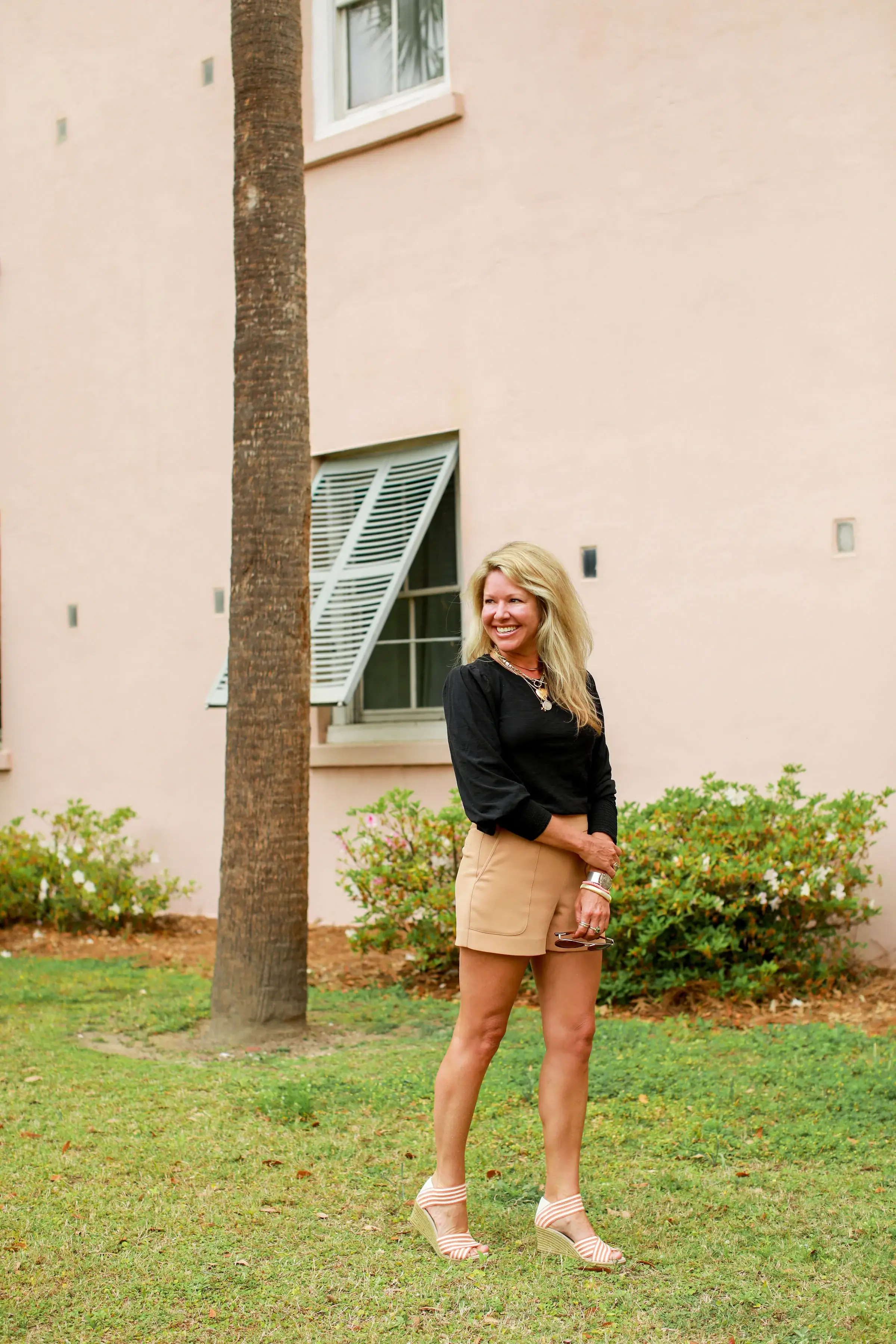 Charleston Shoe Co. - Wholesale Sandals - Women's - Cannon Stripes - Criss Cross Wedge Stretch Sandal10