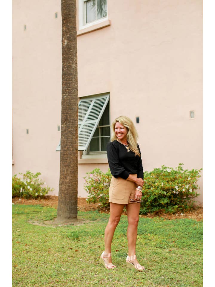 Charleston Shoe Co. - Wholesale Sandals - Women's - Cannon Stripes - Criss Cross Wedge Stretch Sandal10