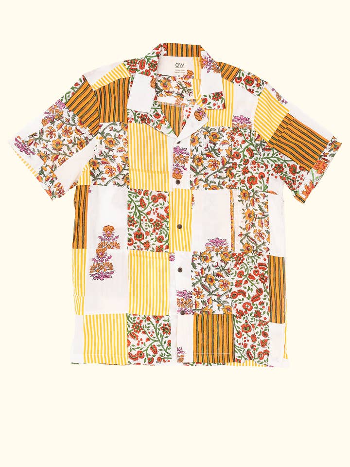 chintz hand-printed shirt for wholesale by Otherwise
