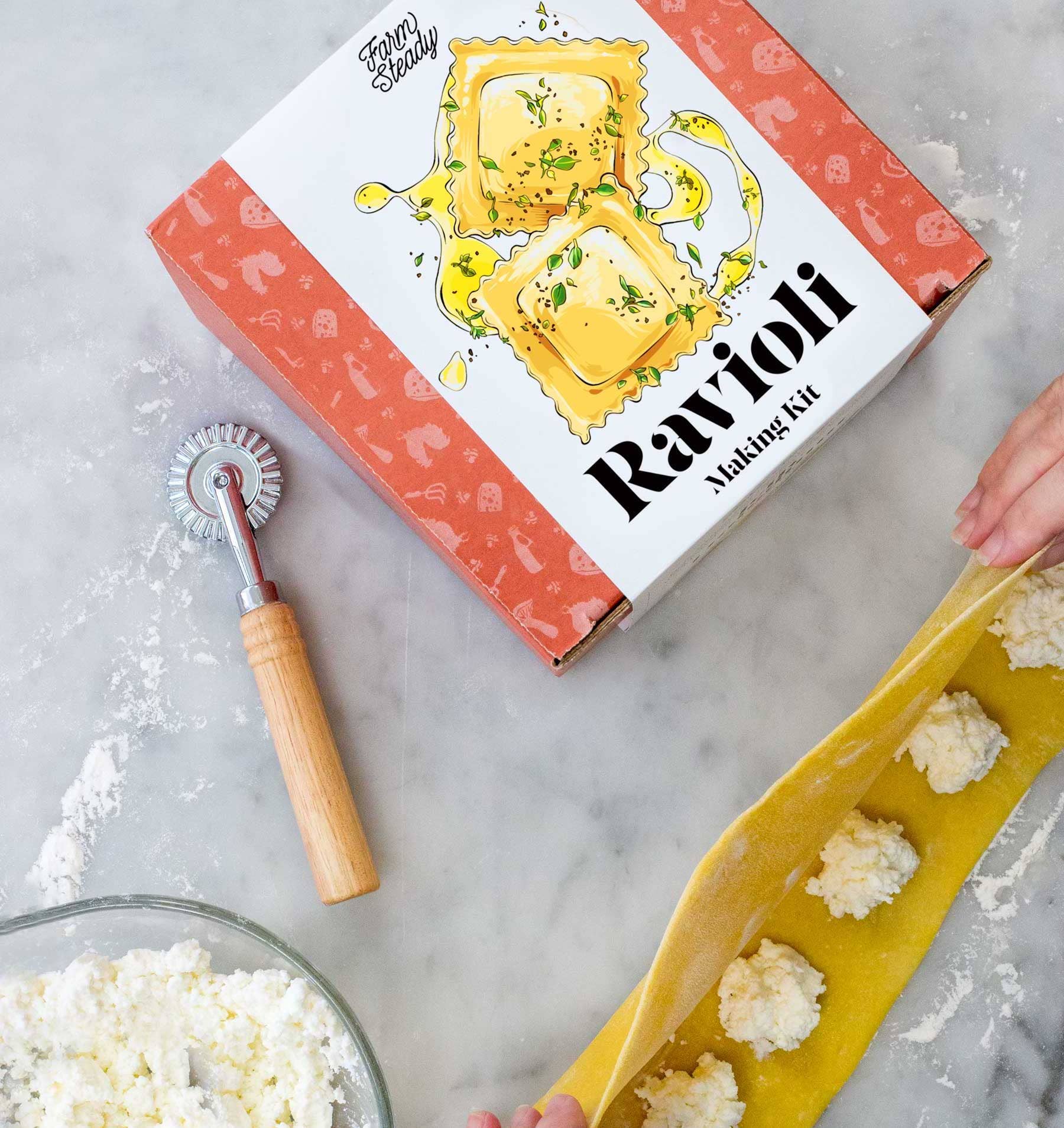 FarmSteady - Wholesale DIY food kit - Ravioli Making Kit1