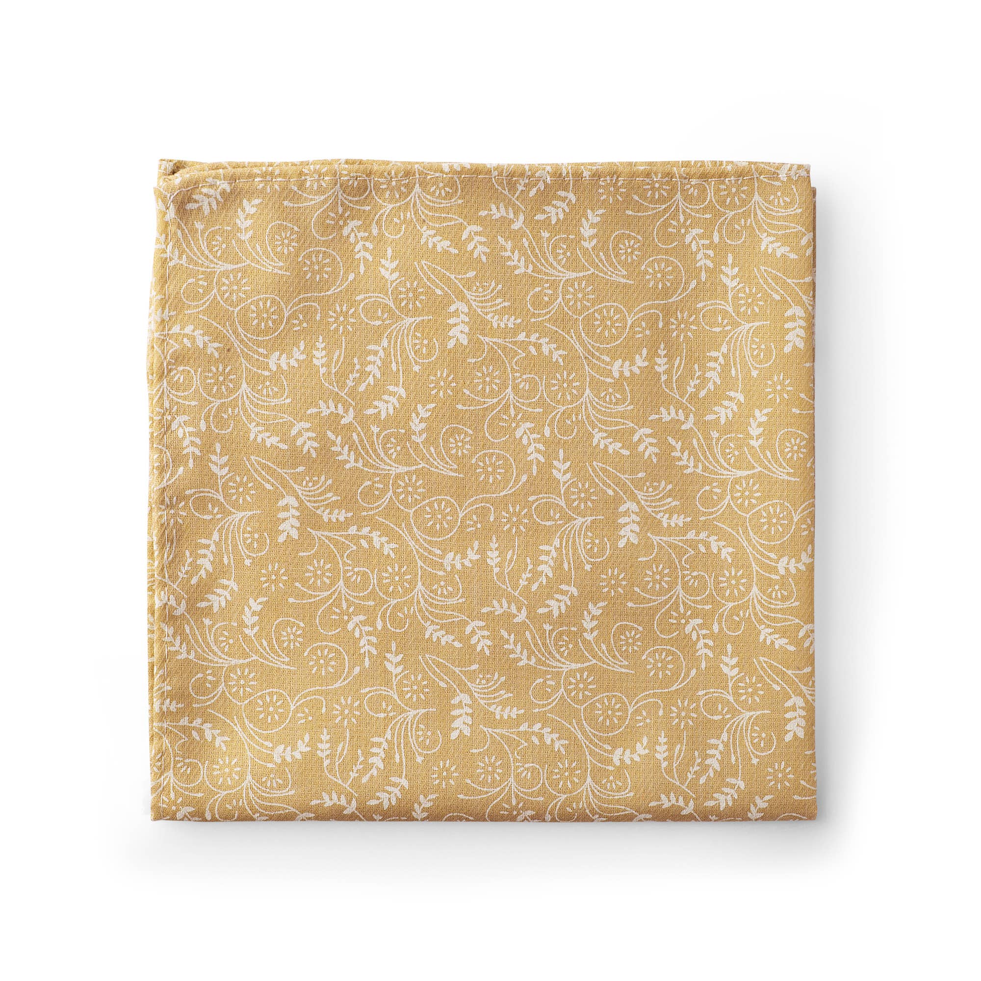 Jacob Alexander – wholesale Pocket square – Men’s – Men's Floral Cotton Pocket Square3