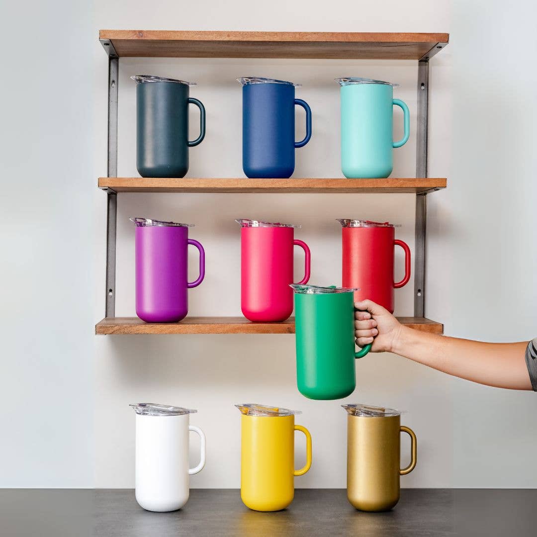 served - Wholesale Pitcher - Vacuum-Insulated Pitcher - Party Ready in White Icing2