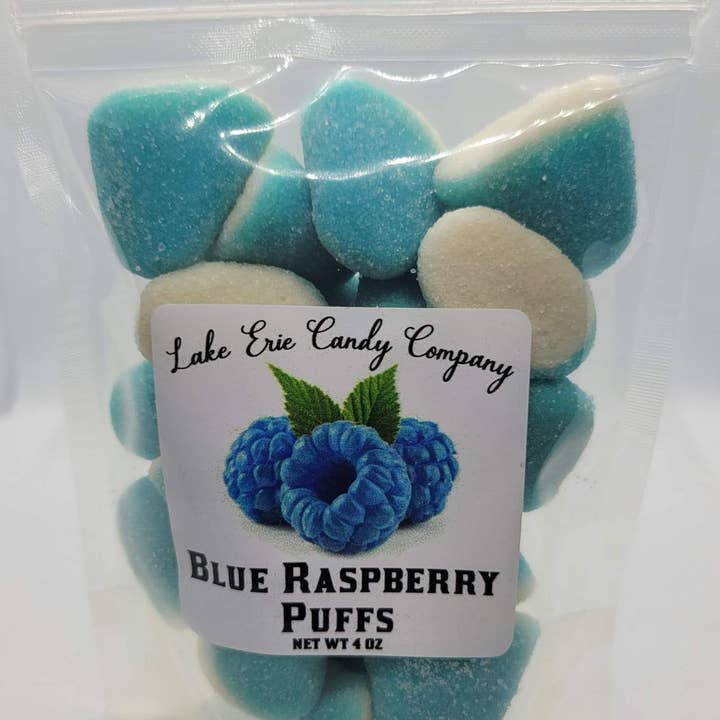 Lake Erie Candy Company - Wholesale Gummy - Blue Raspberry Puffs