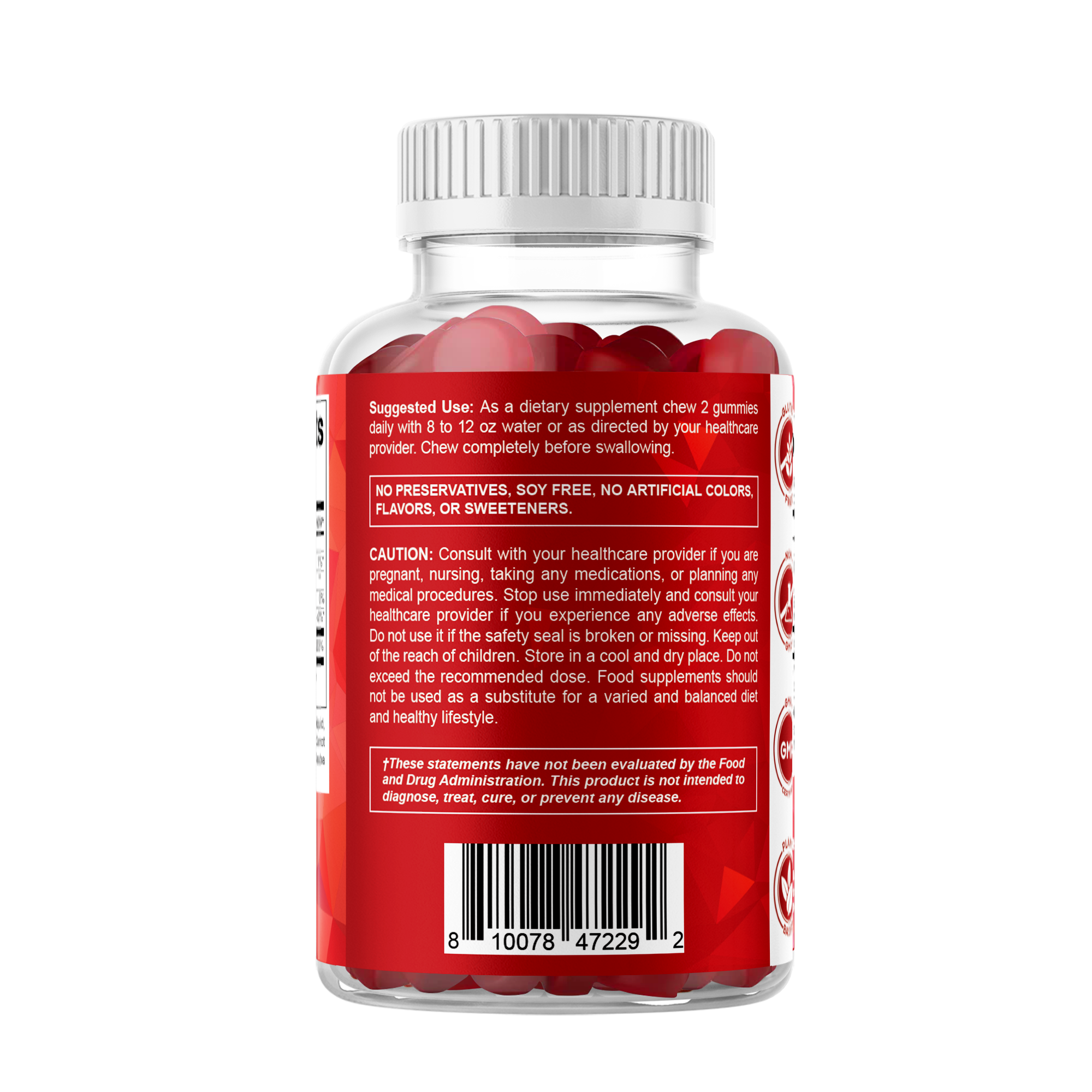 Vitamatic - Wholesale Voedingssupplement/vitamine - Vitamatic Vitamine B12 5000mcg (Methyl B12) Gummies9