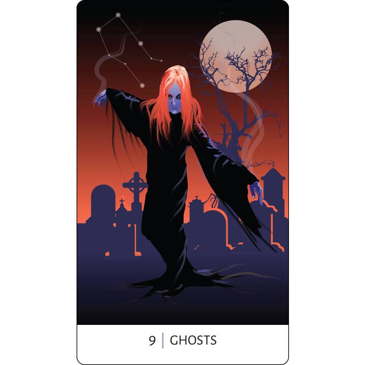 Red Wheel/Weiser LLC - Wholesale Tarot Cards - Tarot of the Unexplained: 78 Cards & 96 pgs.Cryptids, Ghosts