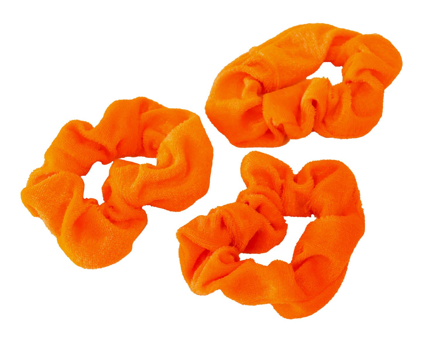 Scrunchies Orange - 3 pieces for wholesale on Faire0