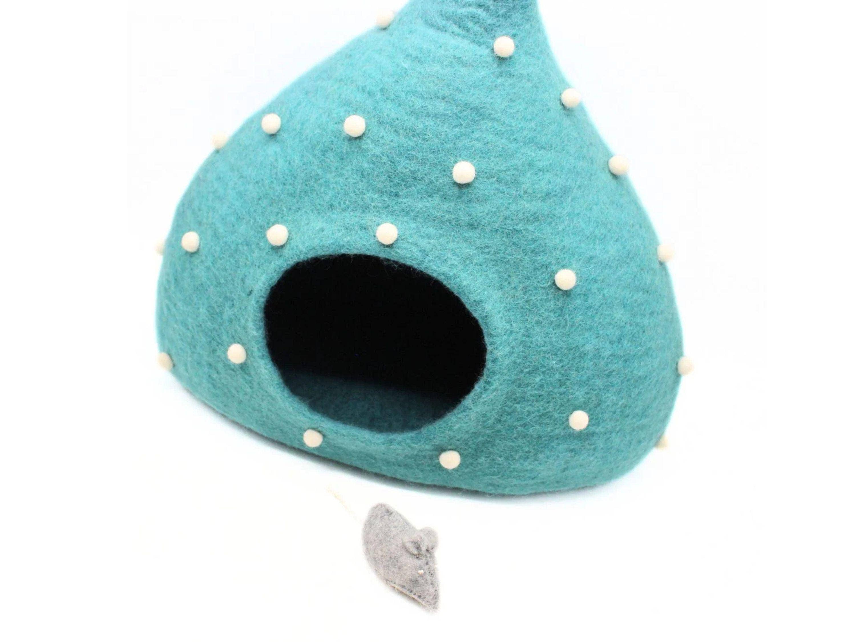 Woollyfelt – cama - Gato por atacado – Cama para Gato em Feltro de Lã Feita à Mão e Ecológica5