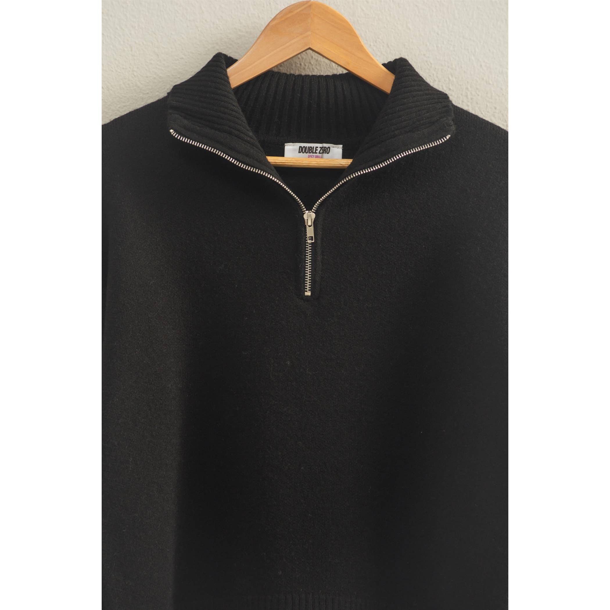 HYFVE - Vente Pull en maille – femme - Pull Classique à Demi-Zip19